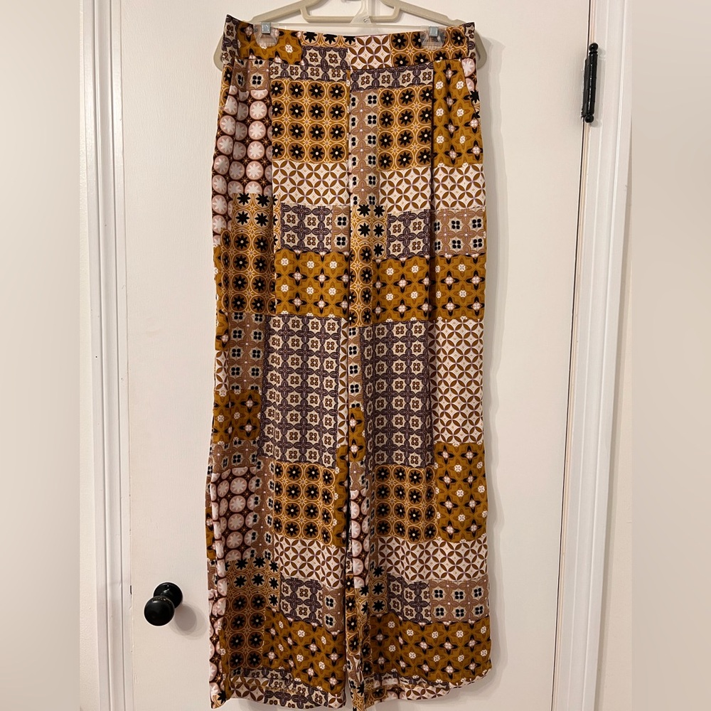 DREW ANTHROPOLOGIE BOHEMIAN WIDE LEG PALAZZO PANTS ✨